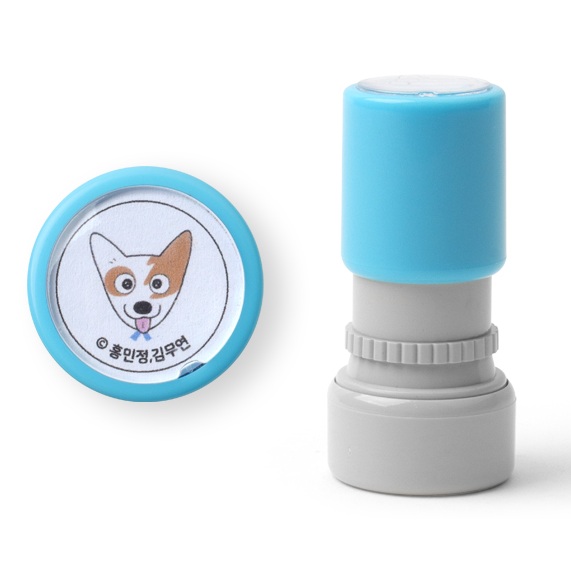 낭만 강아지 봉봉 스탬프