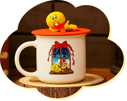 머그&리드 세트_리틀라이언&베이비춘식이