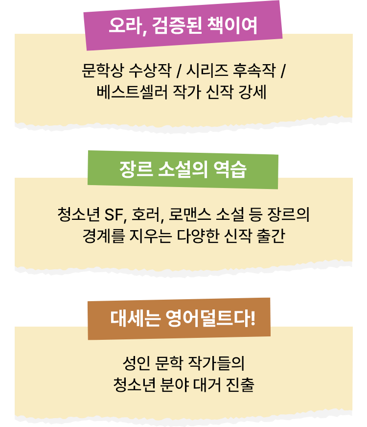 2025 청소년 도서 트렌드 분석