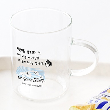 내열 유리 머그컵