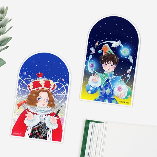 아크릴 북마크 2종