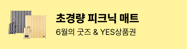 6월의 굿즈 초경량 피크닉 매트