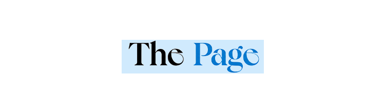 the Page