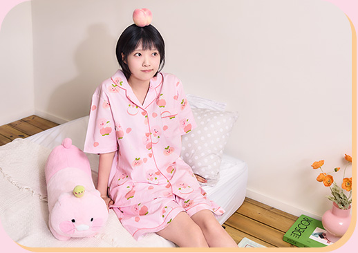 복슝복슝 러블리 여성파자마_리틀어피치