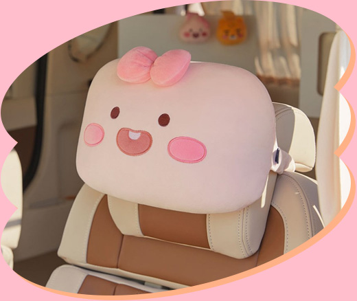 폭신한 차량용 목쿠션_리틀어피치