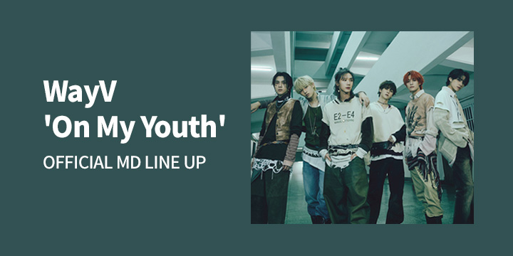 WayV 정규 2집 'On My Youth' 앨범 MD - 예스24