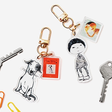 백희나 작가 스케치 키링