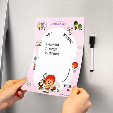 김치치 마그넷 메모 보드
