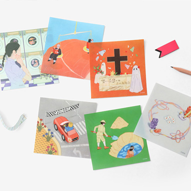 일러스트 스티커팩