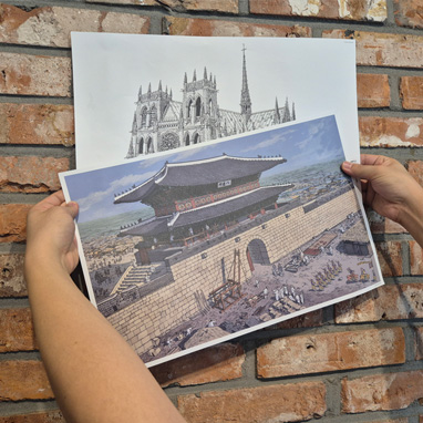 미공개 아트포스터 2종