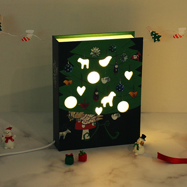 크리스마스 북램프