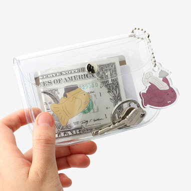 투명 카드지갑&amp;팥붕 참