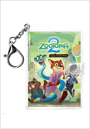 주토피아 2 디즈니 애니메이션 미니미니 키링북 (영문판)