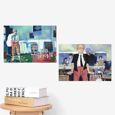 홀로그램 미니 포스터 2장 세트