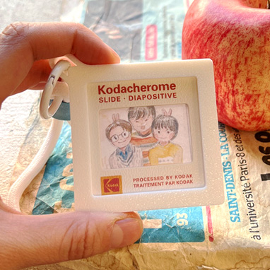 레트로 필름 키링