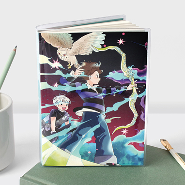 투명 PVC 커버 노트