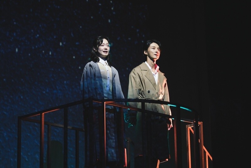 [더뮤지컬] "두렵지만 용기 내" 전소민·윤시윤, 연극 첫 도전…<사의 찬미> 프레스콜