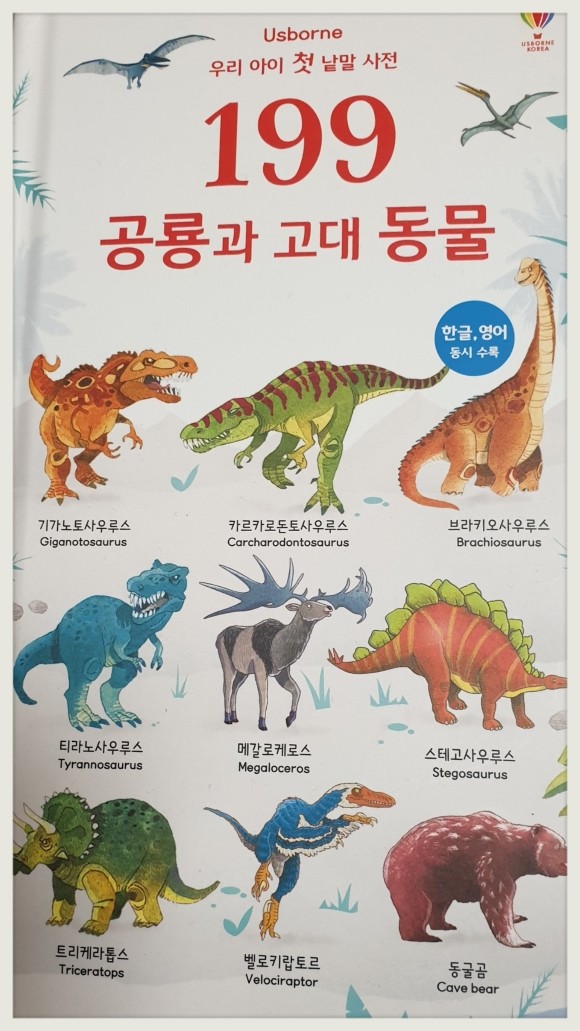199 우리 아이 첫 낱말 사전 공룡과 고대 동물 도서 리뷰 : 우리아이 첫 낱말 사전 199 공룡과 고대 동물 | Yes24 블로그  - 내 삶의 쉼표