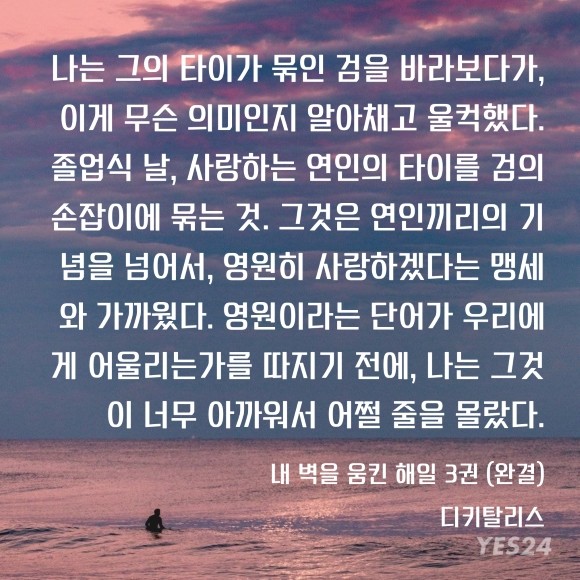 내벽을 움킨 해일 | Yes24 블로그 - 내 삶의 쉼표