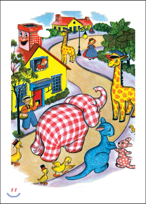 Happy Animals Village Encouragement Greeting Cards