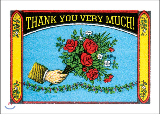 The Bouquet Thank You Greeting Cards