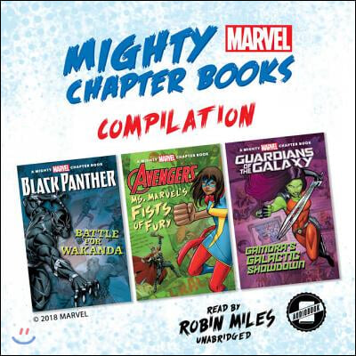 Mighty Marvel Chapter Book Compilation: Black Panther: Battle for Wakanda, Ms. Marvel&#39;s Fists of Fury, Guardians of the Galaxy: Gamora&#39;s Galactic Show