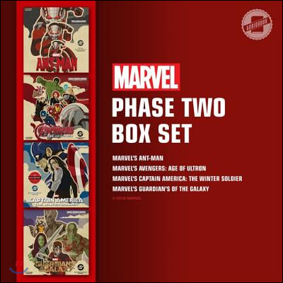 Marvel&#39;s Phase Two Box Set Lib/E: Marvel&#39;s Ant-Man; Marvel&#39;s Avengers: Age of Ultron; Marvel&#39;s Captain America: The Winter Soldier; Marvel&#39;s Guardians