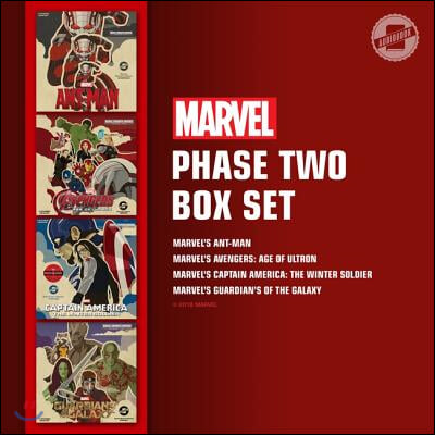 Marvel's Phase Two Box Set: Phase Two: Marvel's Ant-Man; Phase Two: Marvel's Avengers: Age of Ultron; Phase Two: Marvel's Captain America: The Win