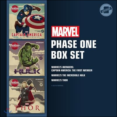 Marvel&#39;s Phase One Box Set: Marvel&#39;s Captain America: The First Avenger; Marvel&#39;s the Incredible Hulk; Marvel&#39;s Thor