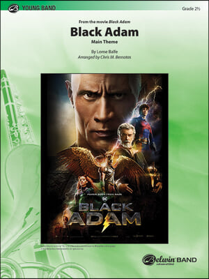 Black Adam: Main Theme, Conductor Score &amp; Parts