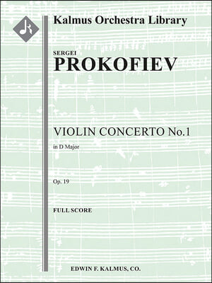 Violin Concerto No. 1, Op. 19: Conductor Score