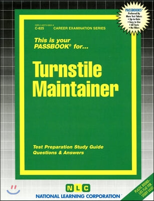 Turnstile Maintainer: Passbooks Study Guide