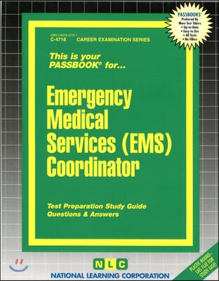 Emergency Medical Services (Ems) Coordinator: Passbooks Study Guide