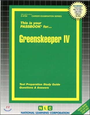 Greenskeeper IV: Passbooks Study Guide