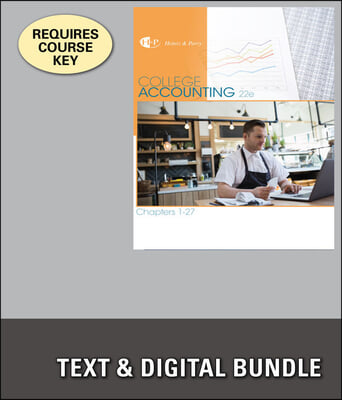 College Accounting, Chapters 1-27 + Cengage Learning’s Online General Ledger, 2 Terms - 12 Months Access Card