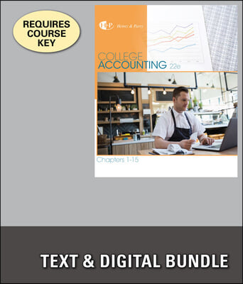 College Accounting, Chapters 1-15 + Cengage Learning’s Online General Ledger, 2 Terms - 12 Months Access Card