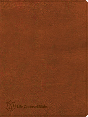 CSB Life Counsel Bible, Burnt Sienna Leathertouch, Indexed: Practical Wisdom for All of Life