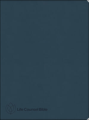 CSB Life Counsel Bible, Slate Blue Leathertouch, Indexed: Practical Wisdom for All of Life