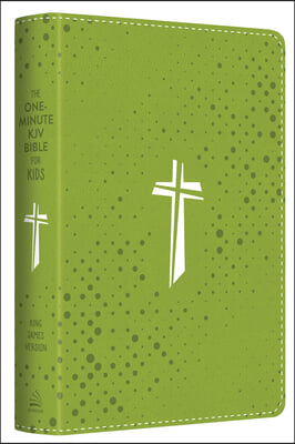 The One-Minute KJV Bible for Kids [Neon Green Cross]