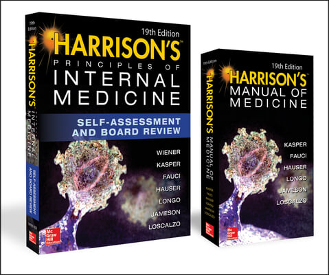 Harrison&#39;s Principles of Internal Medicine Self-assessment and Board Review + Harrison&#39;s Manual of Medicine, 19th Ed.