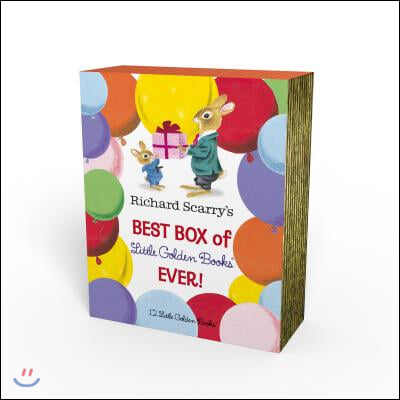 Richard Scarry's Best Box of Little Golden Books Ever!: 12 Little Golden Books