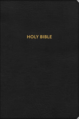 KJV Rainbow Study Bible, Black Leathertouch