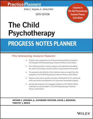 The Child Psychotherapy Progress Notes Planner