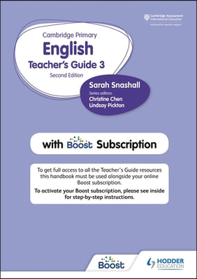 Cambridge Primary English Teacher&#39;s Guide Stage 3 with Boost Subscription