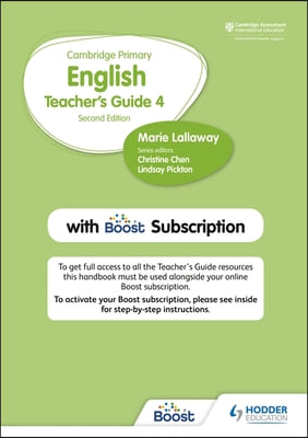 Cambridge Primary English Teacher&#39;s Guide Stage 4 with Boost Subscription