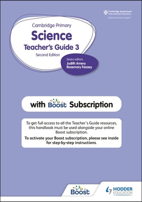 Cambridge Primary Science Teacher&#39;s Guide Stage 3 with Boost Subscription