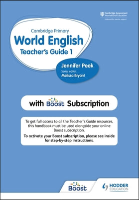 Cambridge Primary World English Teacher&#39;s Guide Stage 5 with Boost Subscription