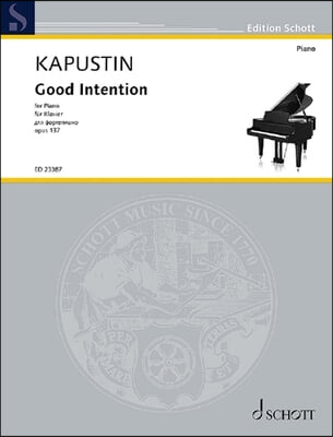 Nikolai Kapustin - Good Intention Op. 137 for Piano Solo