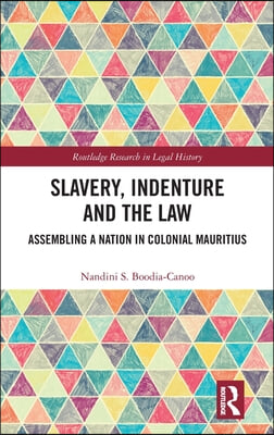 Slavery, Indenture and the Law