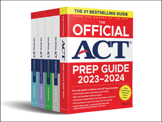 The Official ACT Prep &amp; Subject Guides 2023-2024 Complete Set